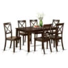East West Furniture Capri 7-piece Wood Dining Room Set In Cappuccino -Whole House Kitchenware 00b176610287212b 6789 w800 h800 b1 p0