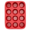Silicone Muffin Pan, Nonstick Reusable Baking Tray, 12 Cups By Chef Buddy -Whole House Kitchenware 02e1151b09efc148 9575 w800 h800 b1 p0