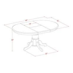 East West Furniture Kenley 5-piece Wood Kitchen Set In Black/Cherry 11 East West Furniture Kenley 5-piece Wood Kitchen Set In Black/Cherry -Whole House Kitchenware 0341cf36014d5cd1 6776 w800 h800 b1 p0