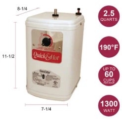 Contemporary 10" Hot And Cold Water Dispenser And Tank In Polished Nickel 7 Contemporary 10" Hot And Cold Water Dispenser And Tank In Polished Nickel -Whole House Kitchenware 0391f1ee036d3767 2265 w800 h800 b1 p0