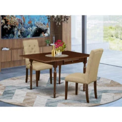 3-Piece Kitchen Table Set, Drop Leaves Leaf Table, 2 Chairs 7 3-Piece Kitchen Table Set, Drop Leaves Leaf Table, 2 Chairs -Whole House Kitchenware 06d106110f7217be 1967 w800 h800 b0 p0