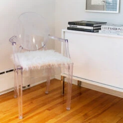 LaredoFaux Sheepskin Fur Chair Pads, 16"x16", Set Of 2, Off-White -Whole House Kitchenware 0751e19b0b5b3bba 5731 w800 h800 b0 p0