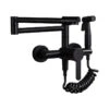 Retractable Wall-mounted Pot Filler Matte Black Kitchen Faucet With Spray 2 Retractable Wall-mounted Pot Filler Matte Black Kitchen Faucet With Spray -Whole House Kitchenware 09e15b3001792f1d 7589 w800 h800 b1 p0