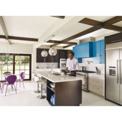 Moen Modern Pot Filler 2-Handle Kitchen Faucet, Chrome -Whole House Kitchenware 0b7117520d80e74e 6571 w800 h800 b0 p0