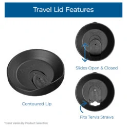 Tervis Clear & Colorful Tabletop Insulated Tumbler Cup, 16oz - 4pk Assorted -Whole House Kitchenware 0c518f6b036a6f38 2600 w800 h800 b1 p0