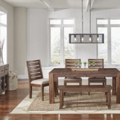 A-America Anacortes 90" Leg Table, With 20" Butterfly Leaf -Whole House Kitchenware 0ea1276a0935b922 0685 w800 h800 b0 p0