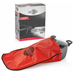 Saflon Titanium Stock Pot With Glass Lid, Forged Aluminum, PFOA-Free, 8-Quart -Whole House Kitchenware 102139e40aee0d59 1357 w800 h800 b1 p0