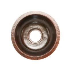 Premier Copper Products BR14DB3 14" Round Hammered Copper Prep - Oil Rubbed -Whole House Kitchenware 1021d18b0ed7d2ca 8236 w800 h800 b1 p0