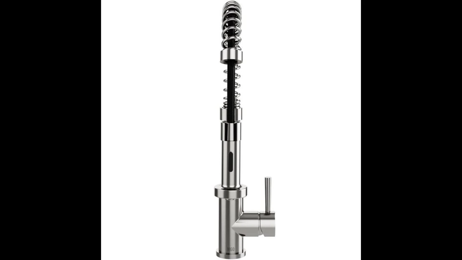 VIGO Edison Pull-Down Kitchen Faucet, Stainless Steel 4 VIGO Edison Pull-Down Kitchen Faucet, Stainless Steel - Image 2