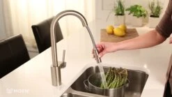 Moen Align Chrome 1-Handle High Arc Pulldown Kitchen Faucet -Whole House Kitchenware 1197096971 df2e102893a45efacc30e8ba739cfe0ee8dc437cf3b577cb169a5b21b28fbeb6 d 1920x1080