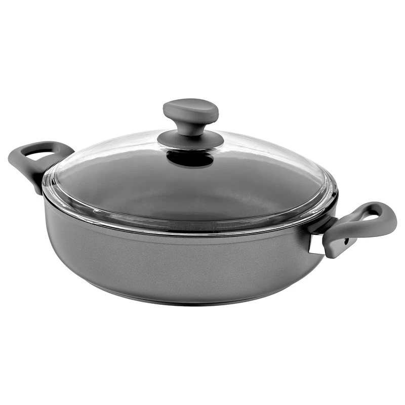 Saflon Titanium Nonstick Saute Use Pot With Glass Lid, PFOA Free, 5-Quart 3 Saflon Titanium Nonstick Saute Use Pot With Glass Lid, PFOA Free, 5-Quart