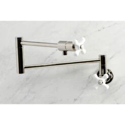 Kingston Brass KS4106PX Metropolitan Wall Mount Pot Filler, Polished Nickel 9 Kingston Brass KS4106PX Metropolitan Wall Mount Pot Filler, Polished Nickel -Whole House Kitchenware 1451f2ee013a56f0 0452 w800 h800 b0 p0