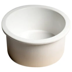 ALFI Brand White Round Undermount/Drop In Fireclay Prep Sink ABF1818R-W -Whole House Kitchenware 14819ecd009039c5 5070 w800 h800 b1 p0