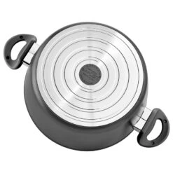 Saflon Titanium Stock Pot With Glass Lid, Forged Aluminum, PFOA-Free, 8-Quart -Whole House Kitchenware 16c1b8f60aee0d49 1357 w800 h800 b1 p0