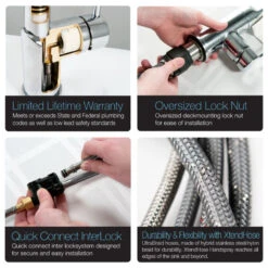 Scepter Pull Out Solid Brass Kitchen Faucet CeraDox Technology, Brushed Brass 11 Scepter Pull Out Solid Brass Kitchen Faucet CeraDox Technology, Brushed Brass -Whole House Kitchenware 16d161bb0aeb3d82 8424 w800 h800 b1 p0