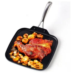 Cooks Standard Hard Anodized Nonstick Square Griddle Pan, 11"x11", Black -Whole House Kitchenware 17412dae0a67c78a 7843 w800 h800 b1 p0