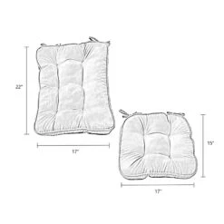 Hyatt Standard Rocking Chair Cushion Set, Denim -Whole House Kitchenware 17c1b37c0cbef625 7937 w800 h800 b1 p0