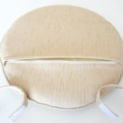 5-Piece Set Of Denver Dining Rattan Side Chairs W/Cream Cushions And Round Table -Whole House Kitchenware 1b310c320fbc3d3d 8424 w800 h800 b0 p0