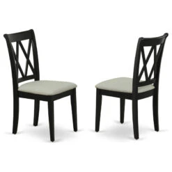 East West Furniture Shelton Wood 3-Piece Dining Set In Black Finish SHCL3-BLK-C -Whole House Kitchenware 23c1559a00c1decf 2809 w800 h800 b1 p0