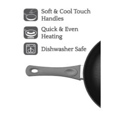 Saflon Titanium Nonstick Sauce Pan With Glass Lid, PFOA Free, 3-Quart -Whole House Kitchenware 25419dbf0b329e11 2670 w800 h800 b1 p0