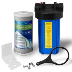 10" Big Blue Whole House Water Filter With Carbon Block Water Filter
