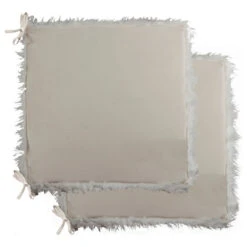 LaredoFaux Sheepskin Fur Chair Pads, 16"x16", Set Of 2, Off-White -Whole House Kitchenware 27a135ff0b5b3b83 5727 w800 h800 b1 p0