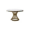 Modern Pedestal Dining Table Faux Marble Tabletop Golden Stainless Steel Frame -Whole House Kitchenware 27b1e6f000d5e89b 1899 w800 h800 b1 p0