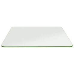 Rectangle Glass:30X60 Inch 1/2 Thick Flat Edge Tempered Radius Corner