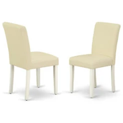 X076Ab264-5, 5-Piece Set Table Top And 4 Pu Leather Chairs, Linen White -Whole House Kitchenware 2a71441e00afbaa8 8337 w800 h800 b1 p0