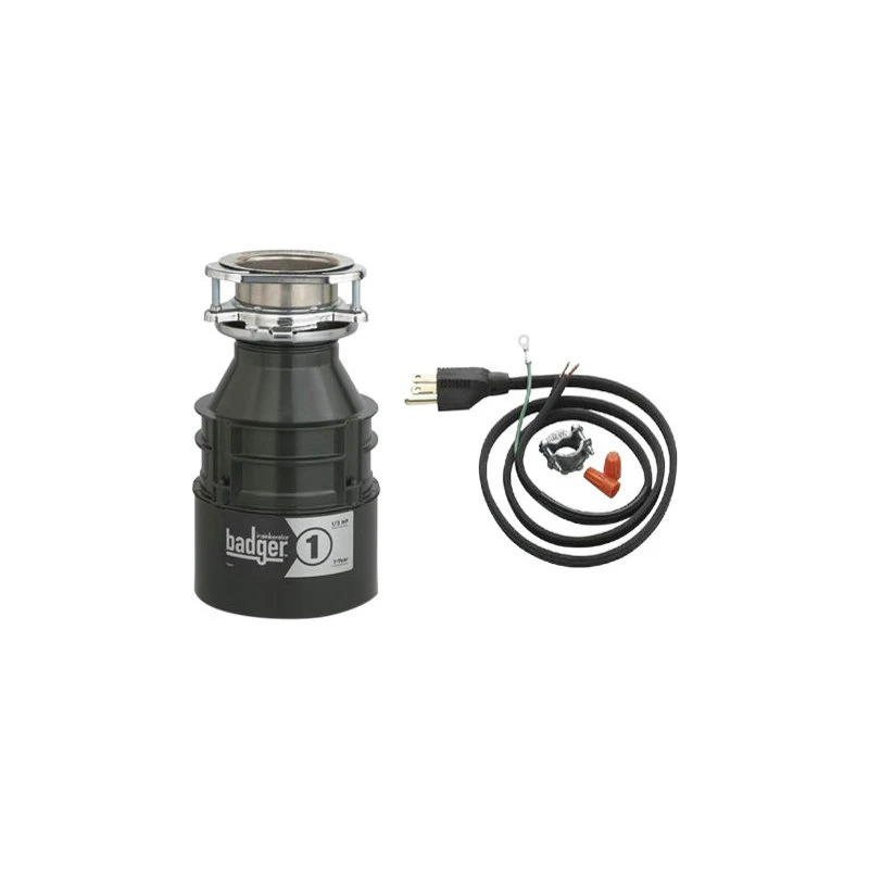 Insinkerator Badger-1 1/3 Hp Disposer With Cord 3 Insinkerator Badger-1 1/3 Hp Disposer With Cord