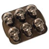 Nordic Ware 5 Cup Skull Cakelet Pan -Whole House Kitchenware 2ec18dc909d8645b 3997 w800 h800 b1 p0