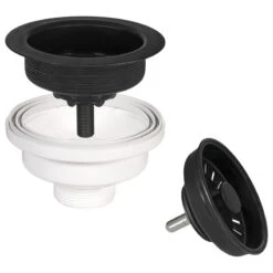 Ruvati 31" Undermount Granite Composite Kitchen Sink, RVG2033BK -Whole House Kitchenware 2f0117950ff49ff5 7295 w800 h800 b1 p0