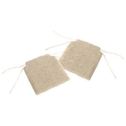 Bunny Knitted Cotton Cushions, Set Of 2, Beige