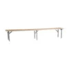 Bowery Hill 72" X 12" X 12" Bar Top Table Riser In Natural