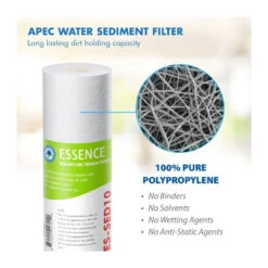 APEC Pre-Filter Set For Essence Undersink Reverse Osmosis System (Stage 1-3) -Whole House Kitchenware 32711b1d009192de 6517 w800 h800 b0 p0