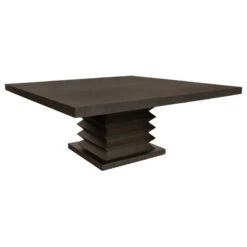 The Rostam Dining Table, 72", Coffee