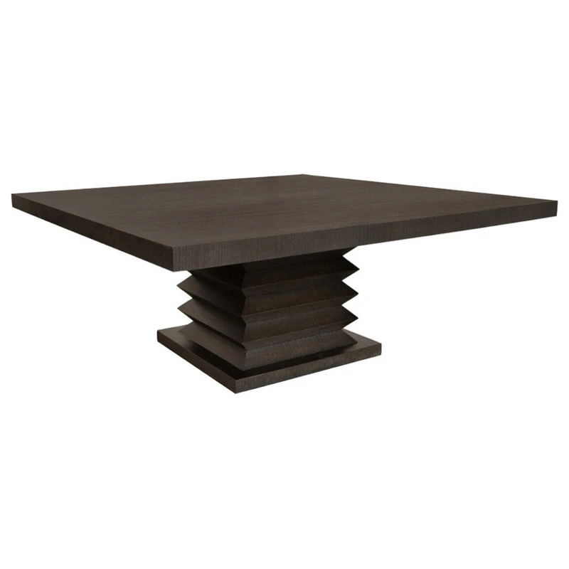 The Rostam Dining Table, 72", Coffee 3 The Rostam Dining Table, 72", Coffee
