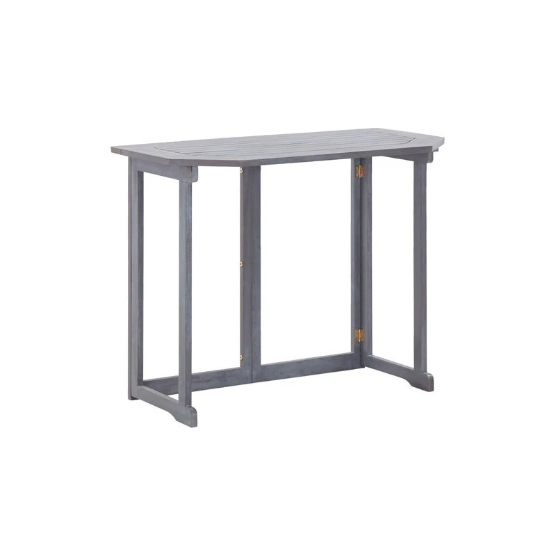 VidaXL Solid Wood Acacia Folding Balcony Table Wooden Outdoor Folding Kitchen 3 VidaXL Solid Wood Acacia Folding Balcony Table Wooden Outdoor Folding Kitchen