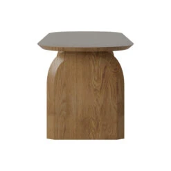 59.1" Farmhouse Dining Table Solid Wood Top, Pedestals For 4 -Whole House Kitchenware 3611296901c42a2f 8756 w800 h800 b1 p0