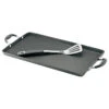 Hard-Anodized Nonstick 18"x10" Double Burner Griddle, Mini Turner, Gray -Whole House Kitchenware 3771fcde06d47971 8108 w800 h800 b1 p0