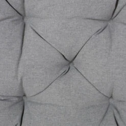 Sylvia Indoor Fabric Classic Tufted Chair Cushion, Charcoal -Whole House Kitchenware 38911cf401d6b20e 4411 w800 h800 b0 p0