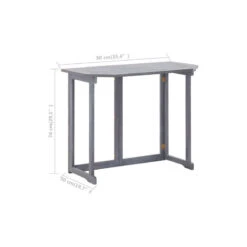 VidaXL Solid Wood Acacia Folding Balcony Table Wooden Outdoor Folding Kitchen 17 VidaXL Solid Wood Acacia Folding Balcony Table Wooden Outdoor Folding Kitchen -Whole House Kitchenware 3c718b420393534d 3021 w800 h800 b1 p0