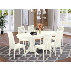 East West Furniture Vancouver 7-piece Wood Kitchen Set In Linen White 8 East West Furniture Vancouver 7-piece Wood Kitchen Set In Linen White -Whole House Kitchenware 3d71207a014d57b6 6807 w800 h800 b0 p0
