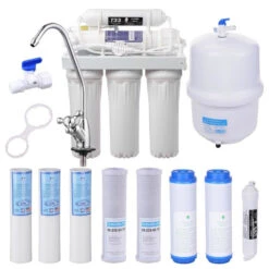 5-Stage Reverse Osmosis Drinking Water System Ro Purifier With 11 Filters
