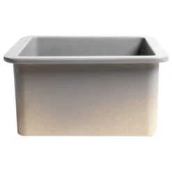 Gray Matte Square 18" X 18" Undermount / Drop In Fireclay Prep Sink -Whole House Kitchenware 3fe184b801d4e879 8288 w800 h800 b1 p0