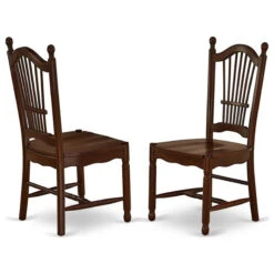 Atlin Designs 5-piece Dining Set With Wood Seat In Mahogany -Whole House Kitchenware 400129fc03bfb6b4 9367 w800 h800 b1 p0