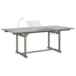 VidaXL Solid Acacia Wood Patio Dining Table (59.1"-78.7")x39.4" Garden Table 13 VidaXL Solid Acacia Wood Patio Dining Table (59.1"-78.7")x39.4" Garden Table -Whole House Kitchenware 400168ca028b1f14 1396 w800 h800 b1 p0