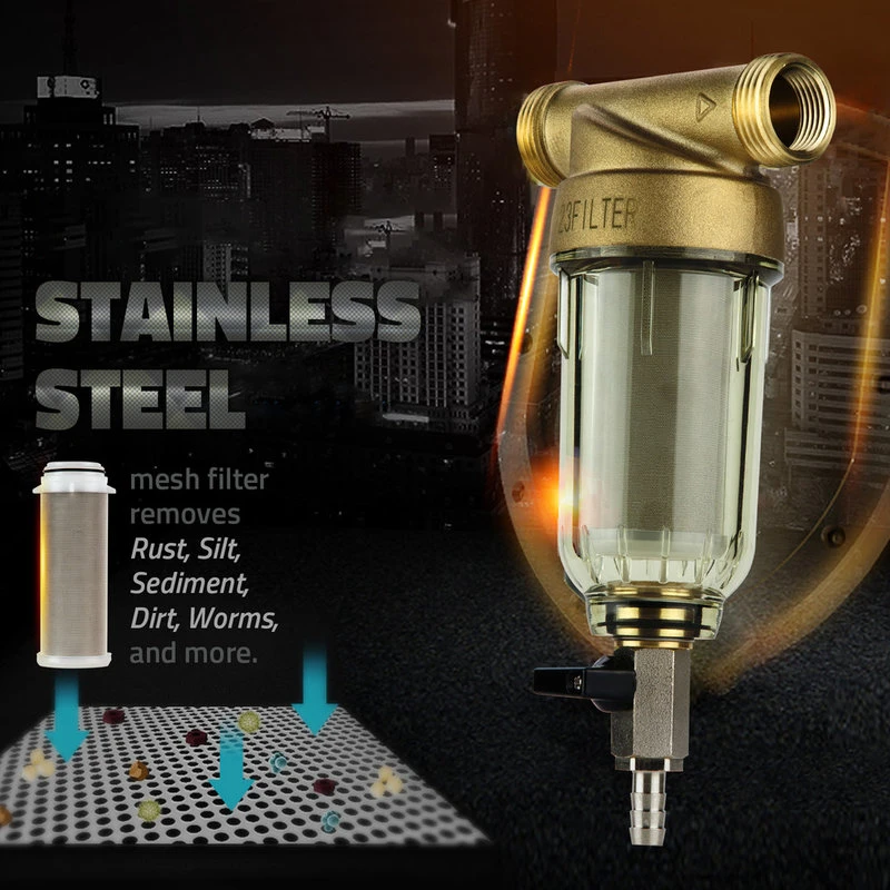 ISpring WSP Series Reusable Spin Down Sediment Water Filter, 50 Micron 4 ISpring WSP Series Reusable Spin Down Sediment Water Filter, 50 Micron - Image 2