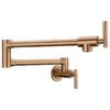 Braccia Series 24" Wall Mounted Pot Filler, Rose Gold