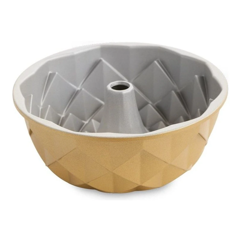 Nordic Ware Gold Aluminum 10 Cup Jubilee Bundt Pan 7 Nordic Ware Gold Aluminum 10 Cup Jubilee Bundt Pan - Image 5